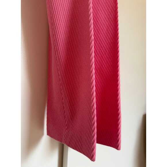 NWOT - Victoria Beckham Candy Pink High-Waisted Pants - Picture 3 of 7